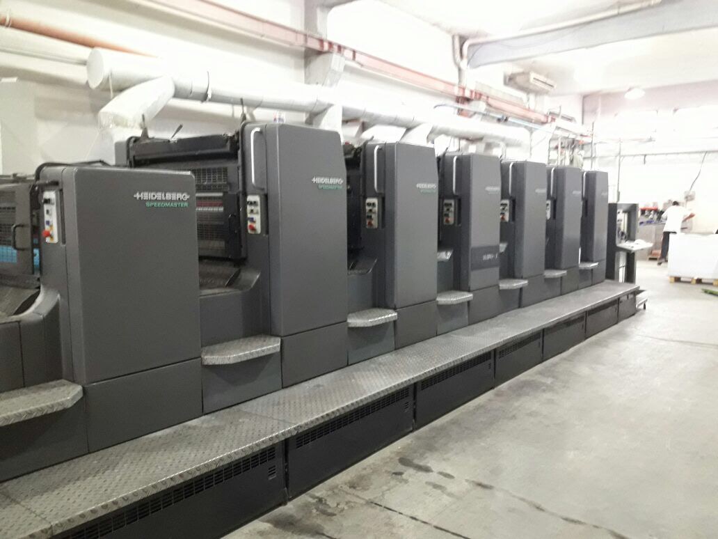 Offset printing press, Press