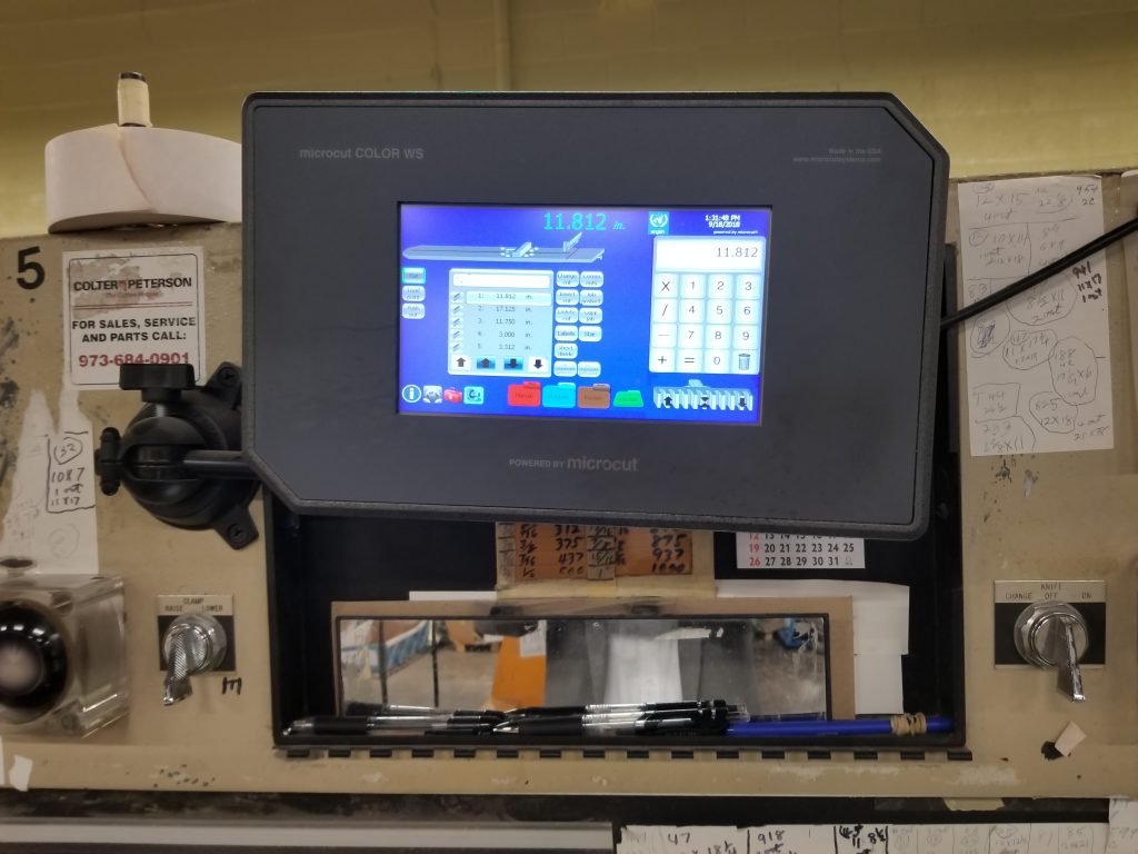 Baumfolder MPU 52 (52") GUILLOTINE WITH MICROCUT Press Perfection